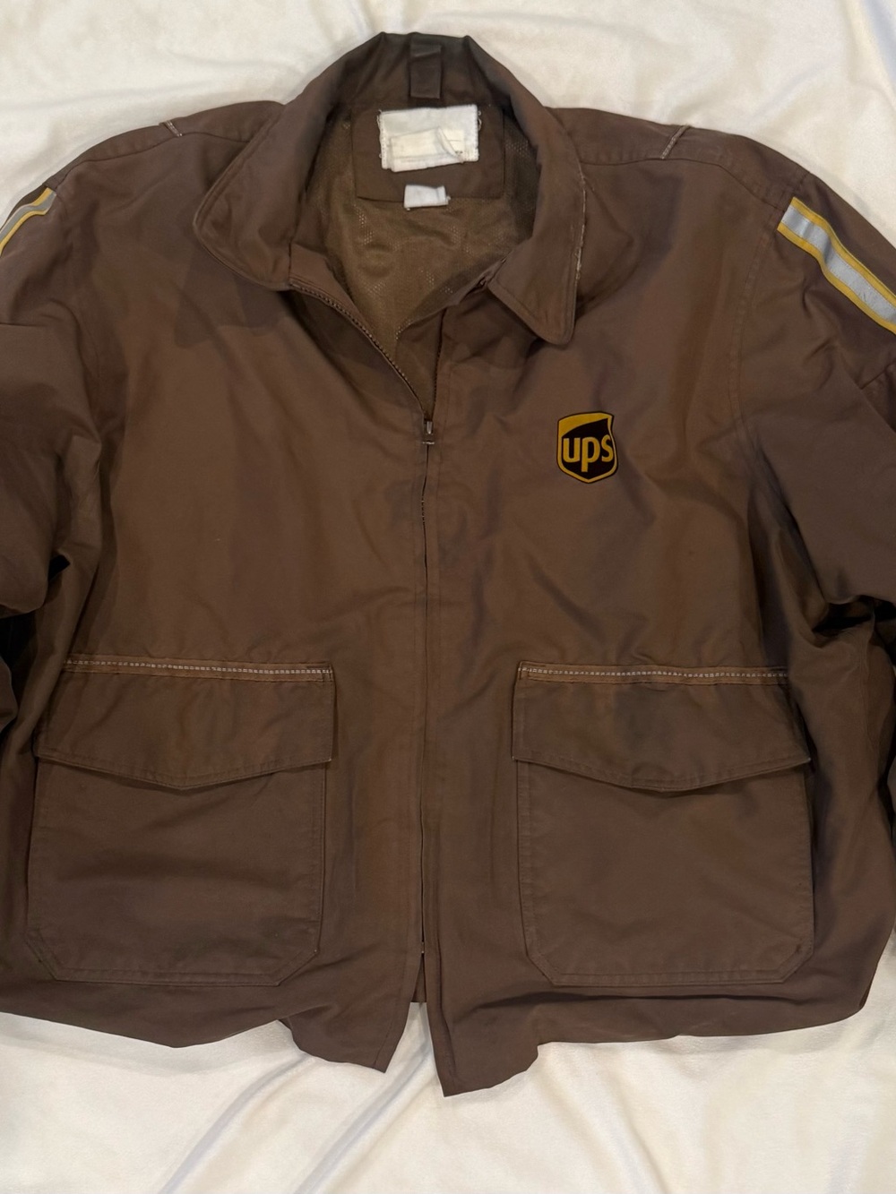 UPS Brown Logo Delivery Jacket